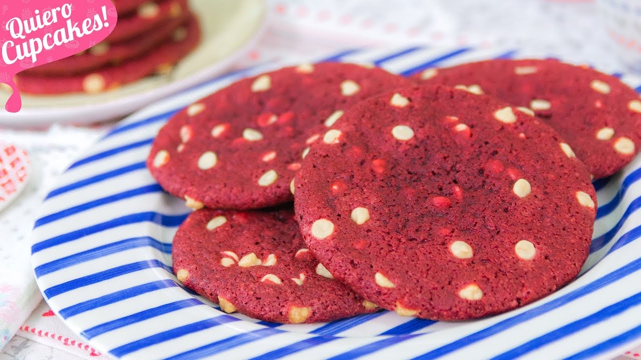GALLETAS RED VELVET | Quiero Cupcakes!