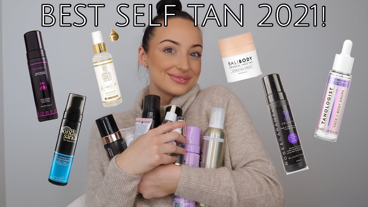 My MOST Used Self Tanners of 2021! St. Tropez, Bali Body, Bondi Sands, and More!