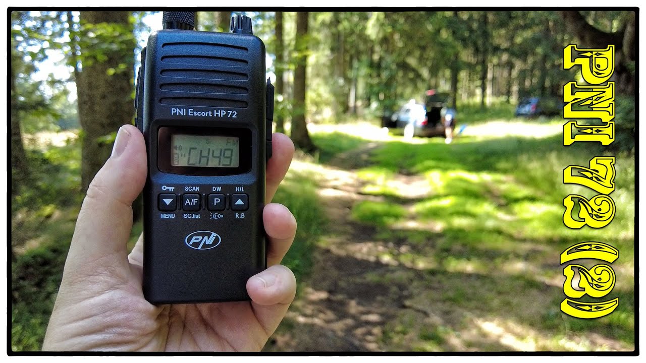 CB-Funk - Bergfunk mit dem PNI HP 72 Handfunkgerät mit Albrecht HyFlex CL 27 TNC Antenne (2)