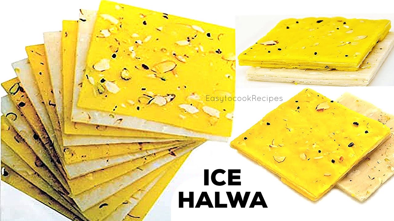 Ice Halwa recipe | Bombay ice halwa | mumbai Halwa | mahim halwa recipe | Diwali sweet recipe
