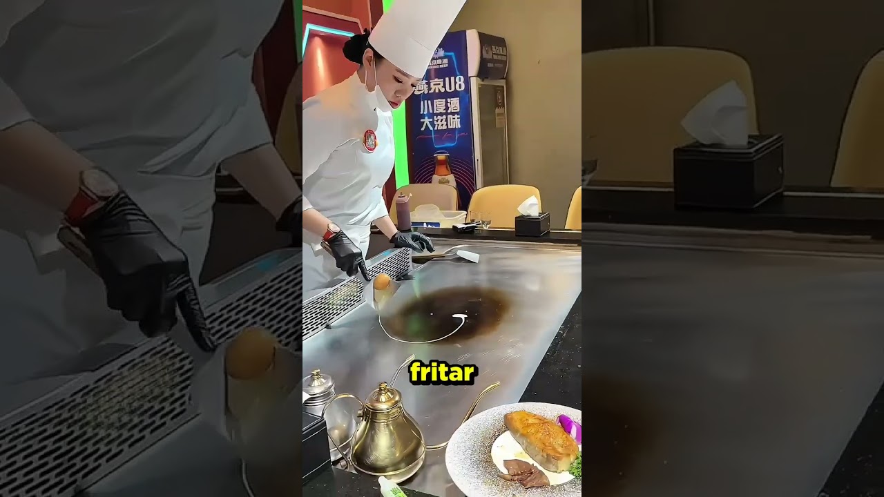 A melhor chefe de cozinha do MUNDO! #curioso #incrivel #interessante