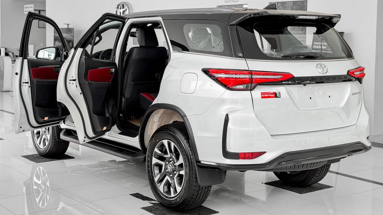 New Toyota Fortuner Legender ( 2026 ) - 7-Seater Luxury SUV | White Color
