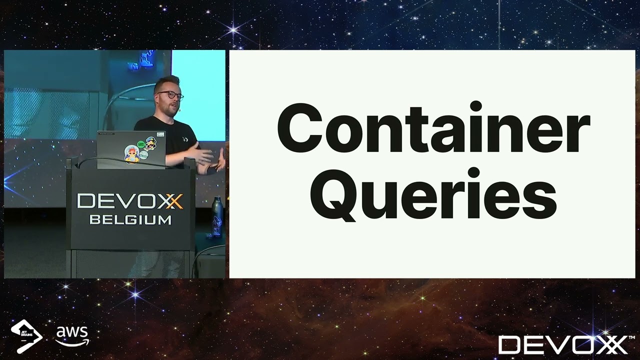 Container Queries: The next step towards a truly modular CSS  by  Maarten Van Hoof