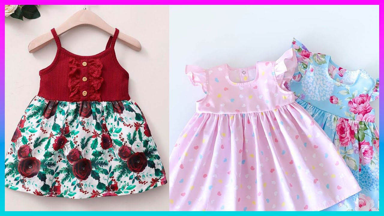 Como hacer vestido para niña fácil y rápido COSTURA