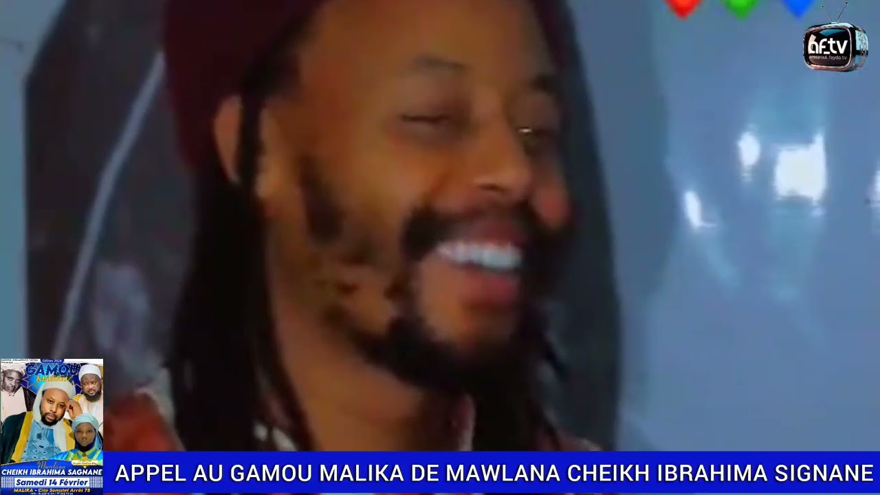 Appel au Gamou Malika de Mawlana Cheikh Ibrahim Signane avec Al Khalifa Cheikh Ibrahim Diop💛