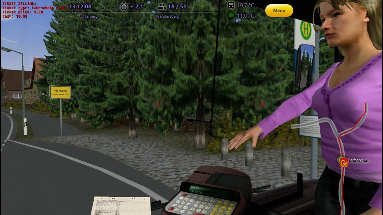OMSI 2 Bad Kinzau 3.0 Line 311 |Mercedes Benz O407|
