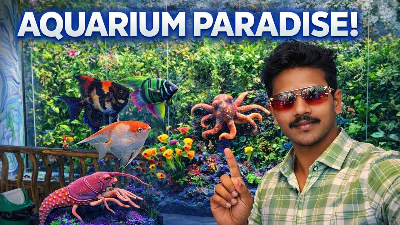 Aquarium Paradise Bangalore Karnataka | Bangalore New Aquarium #AquariumParadise #bangalore 