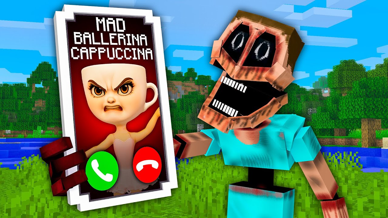 BALLERINA CAPPUCCINA call MAD MIMICER in Minecraft