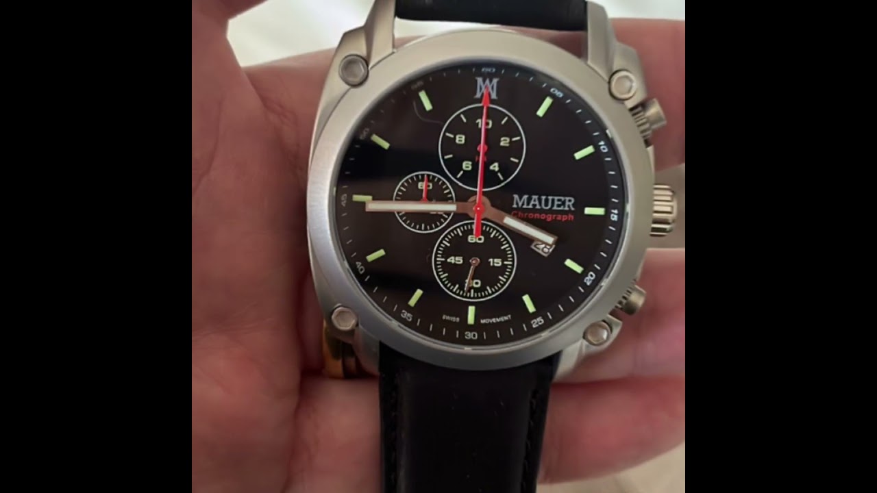Mauer Watches The Collection #fashionwatch #menswatches #watch #watchstyle #watchcollection