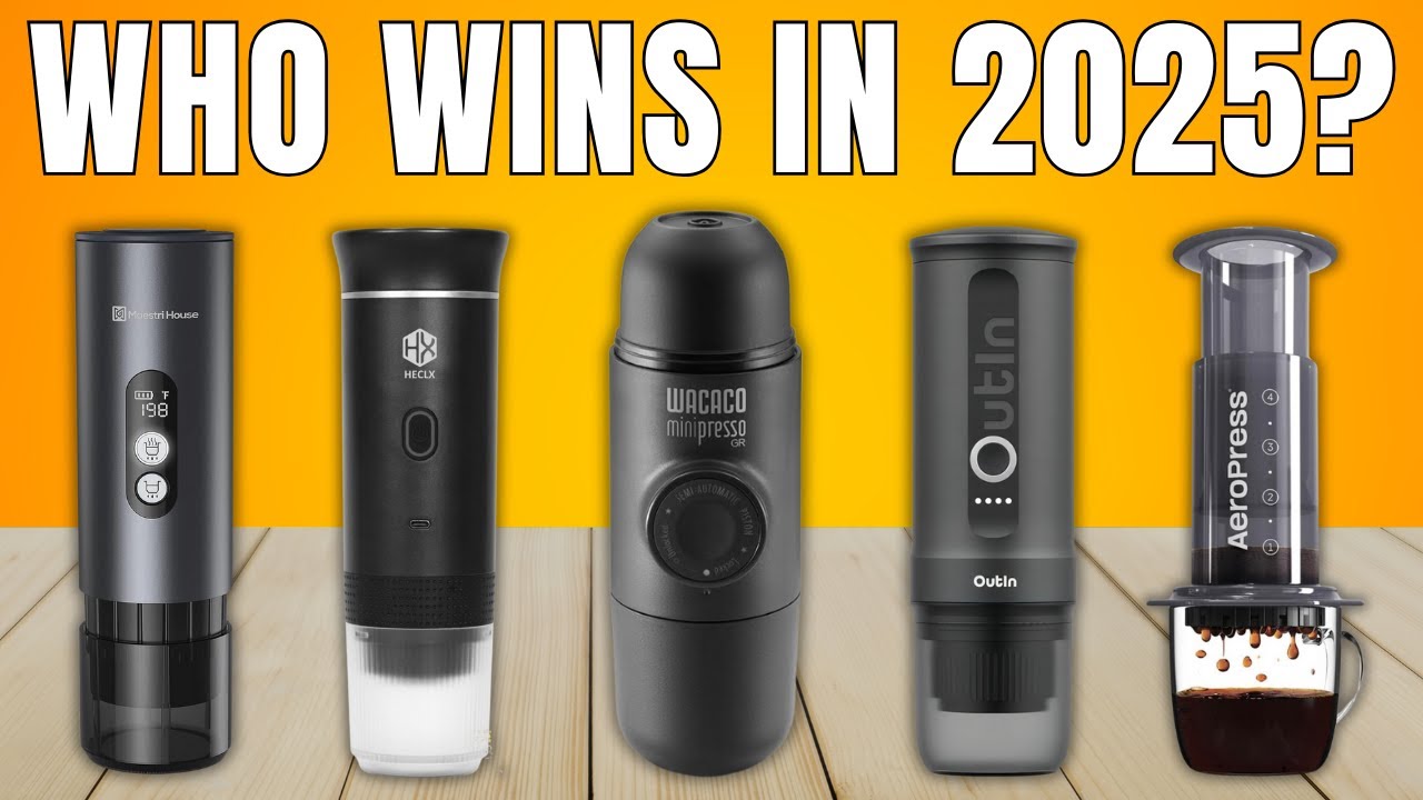 TOP 5 Best Portable Espresso Maker of 2025 (Product Guide & Reviews)
