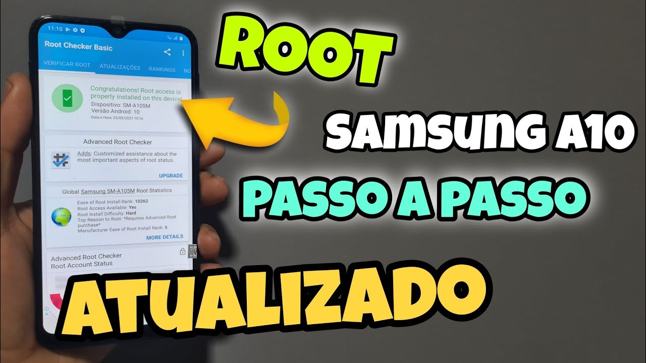 como fazer root no Samsung galaxy a10 Android 10 PASSO A PASSO (ATUALIZADO)