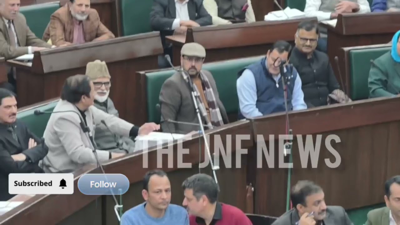 Heated Arguments between Cabinet Minister Satish Sharma & MLA Sham Lal Sharma in Assembly