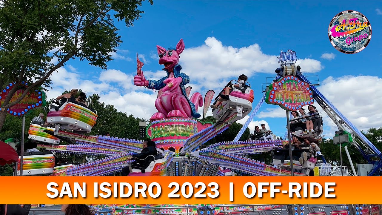 SUPER KANGURO (a. Fra) | OFF-RIDE | Feria de San Isidro (Madrid) 2023 - Ferias A TOPE