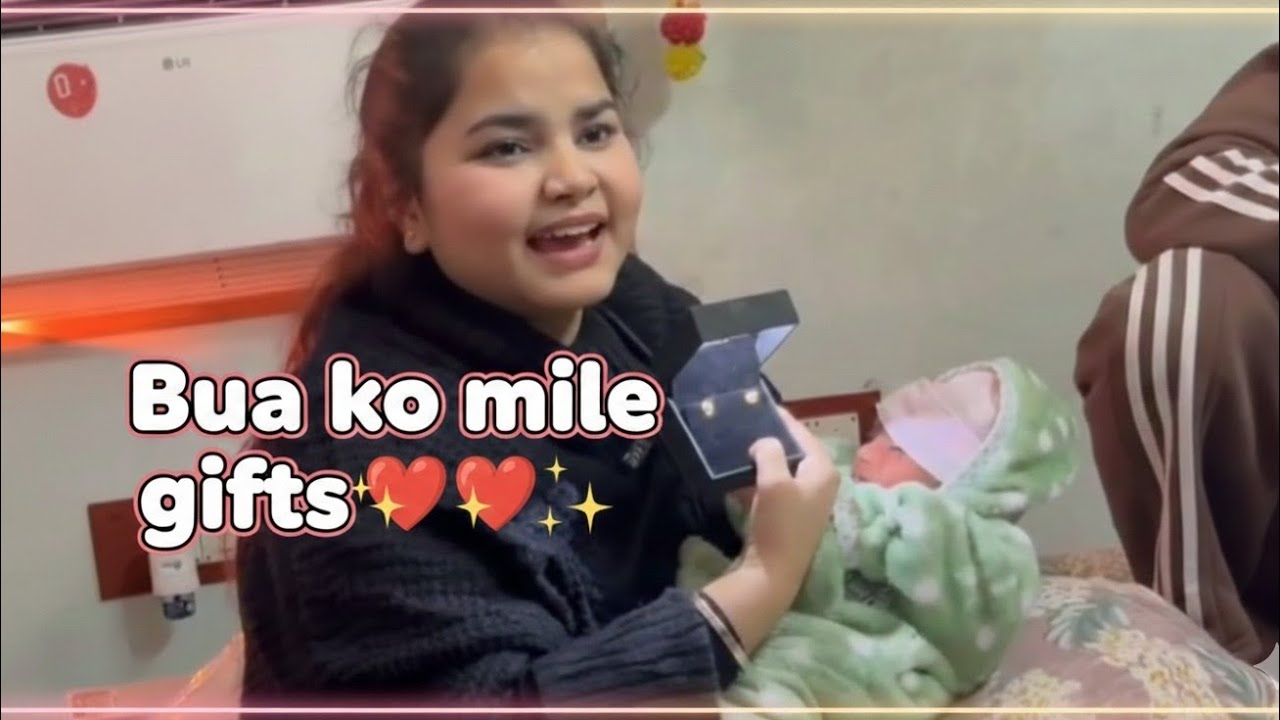 First Chhathi Celebration of Baby ❤️ | Bua Ko Diye Gifts | Emotional Vlog