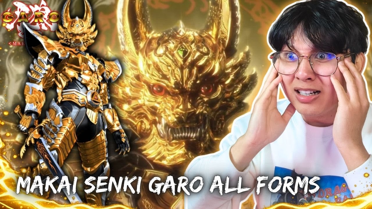 Это лучше, чем Камен Райдер?!? | Реакция на Makai Senki Garo: все формы и эволюции (2005-2024)
