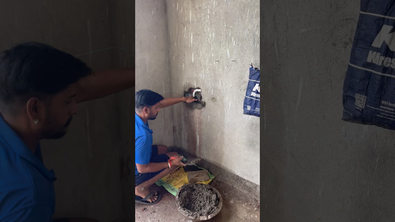 Electrical modular box fitting #electrical #electrician #construction #housewiring