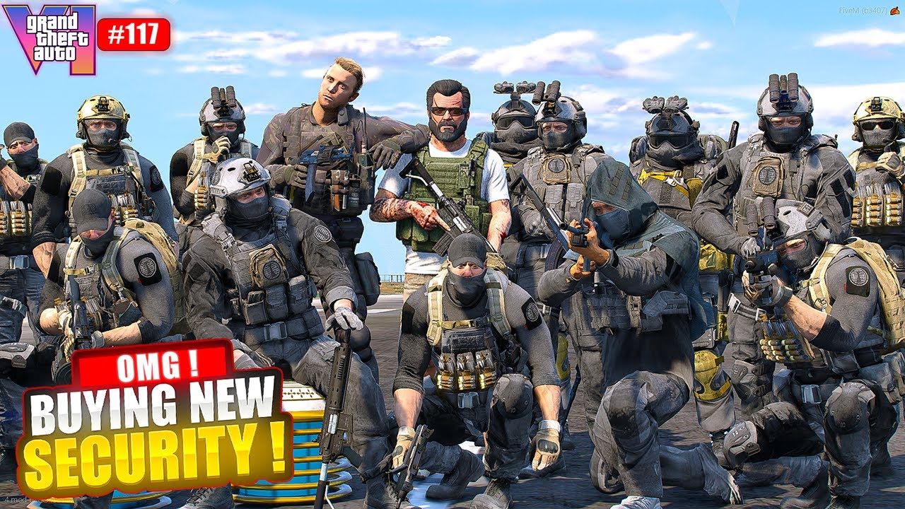 BUYING MOST POWERFUL SECURITY in GTA 5 REAL LIFE!🔥 #117