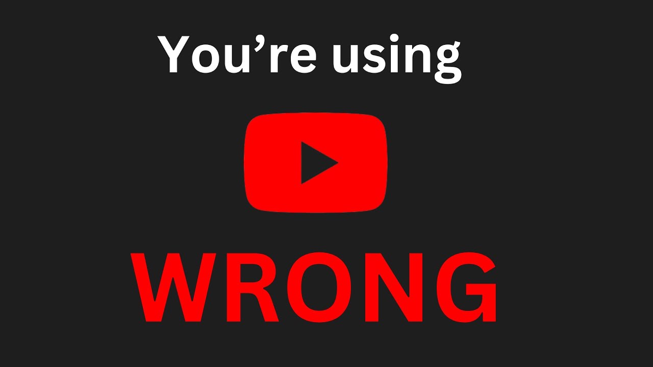 Как ПРАВИЛЬНО пользоваться YouTube (2-минутное руководство, без лишних слов)