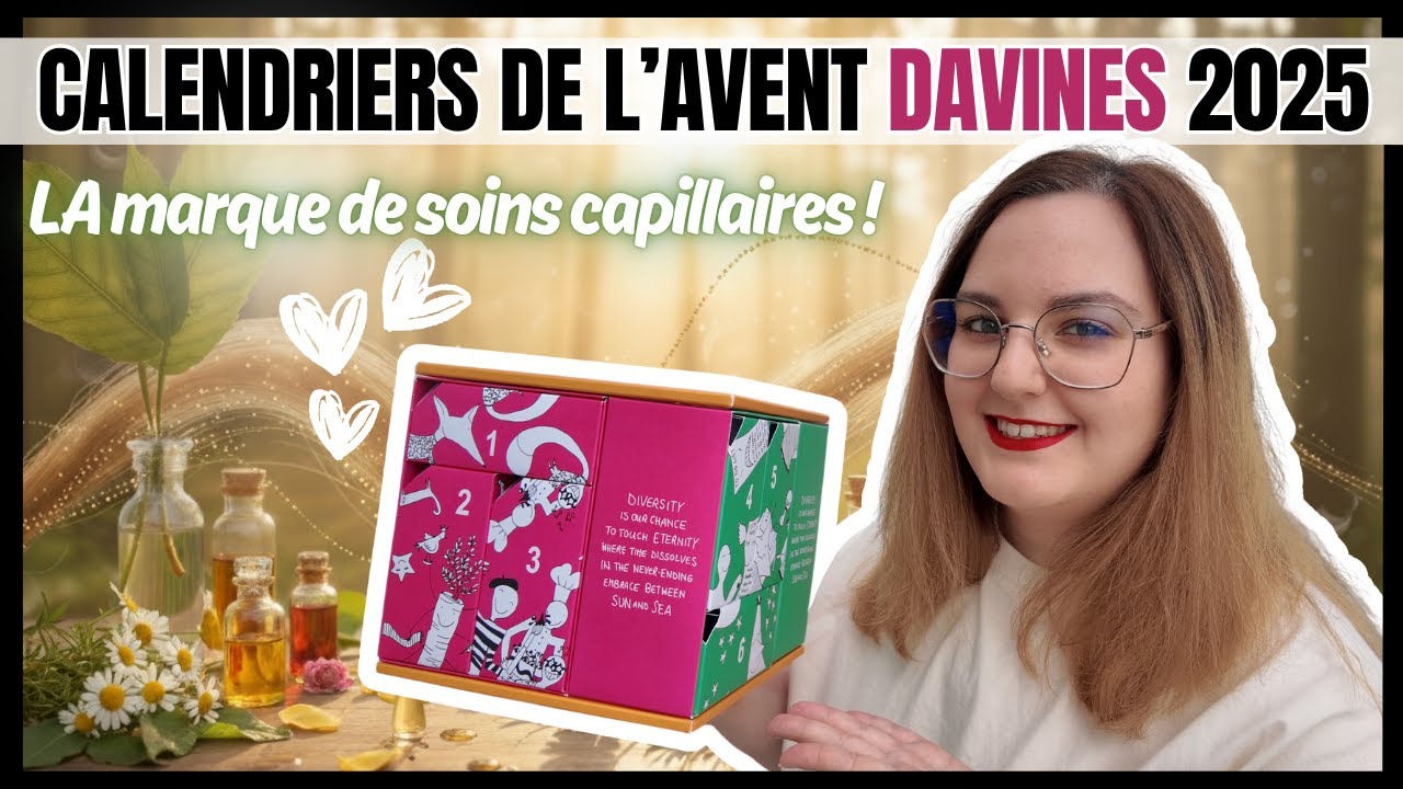 UNBOXING calendrier de l’avent Davines 2025 – Le calendrier dont personne ne parle (et pourtant…) 👀