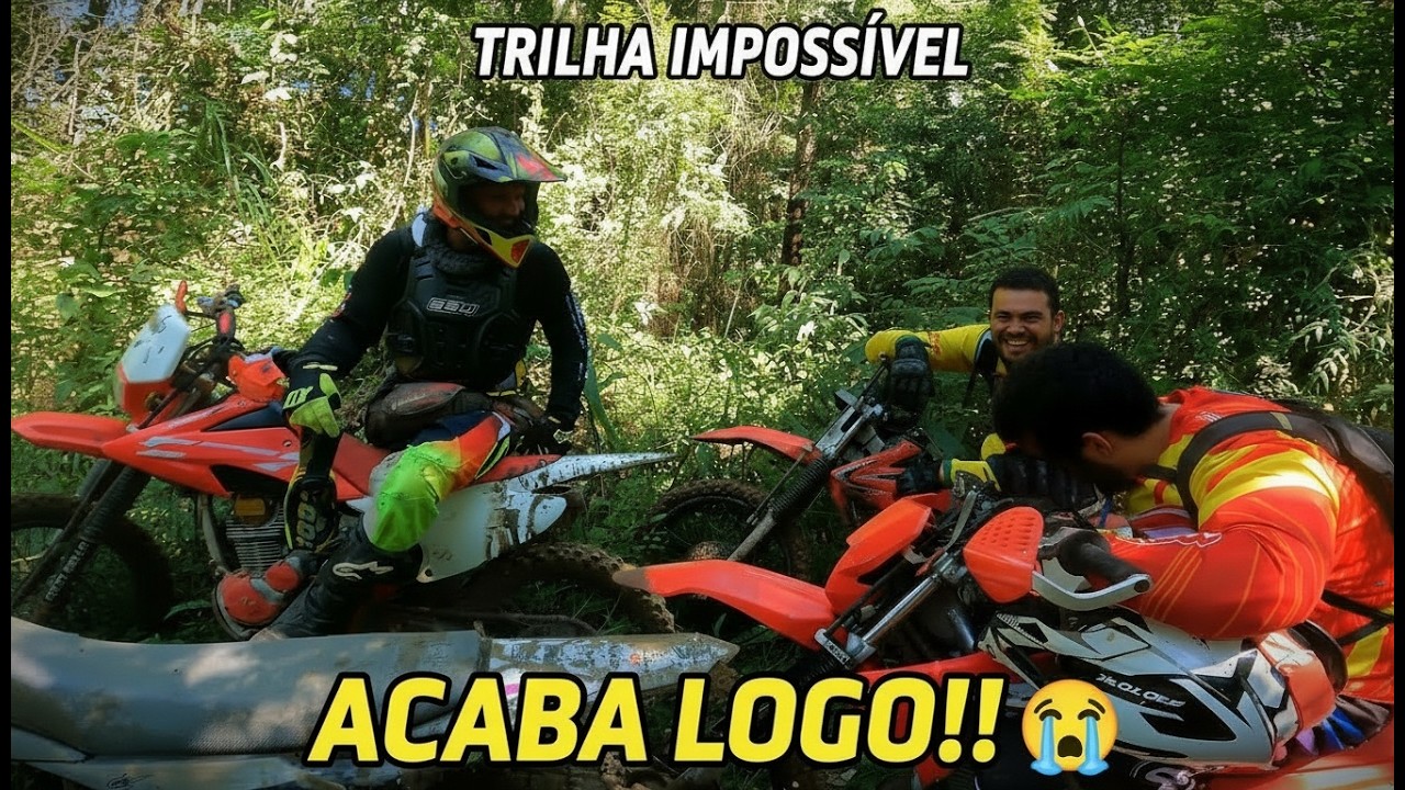 Trilha em Criciúma pra tirar as ferrugem #roias #sóosforte
