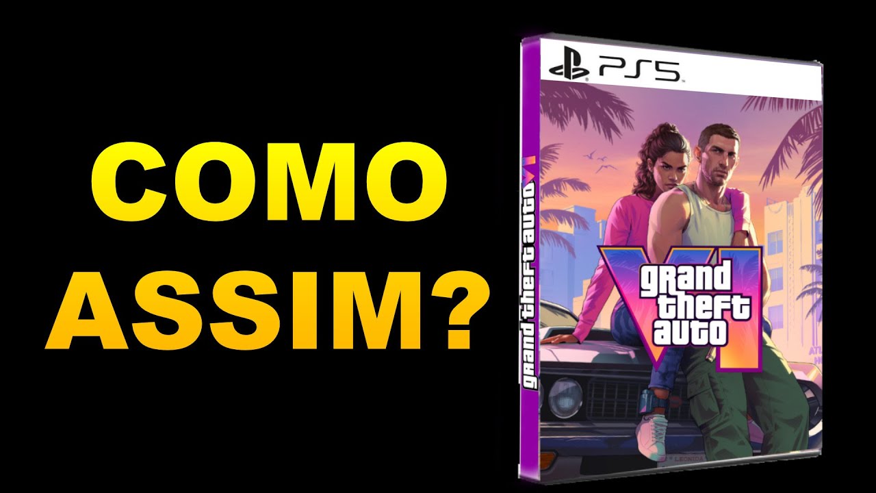 GTA 6 NÃO VAI TER MIDIA FISICA NO LANÇAMENTO...