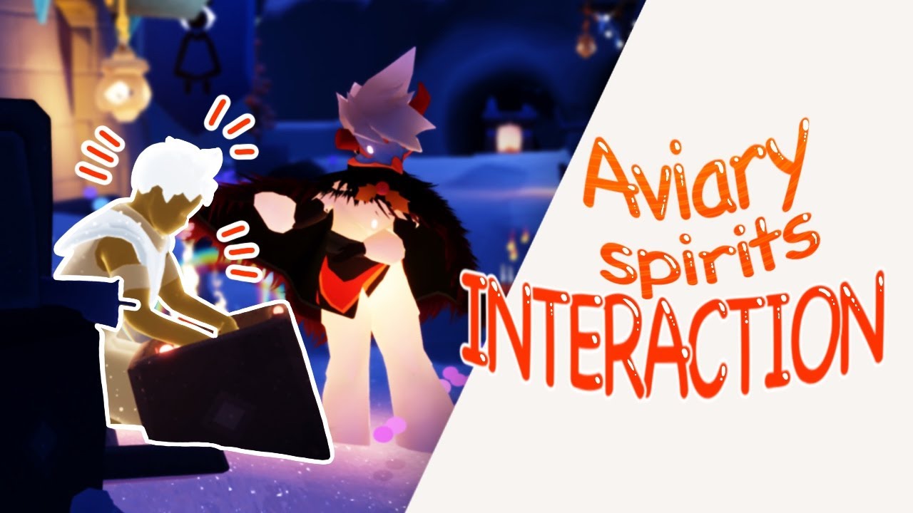 EVERY AVIARY SPIRIT INTERACTIONS! 💁‍♂️👀 | Sky CotL