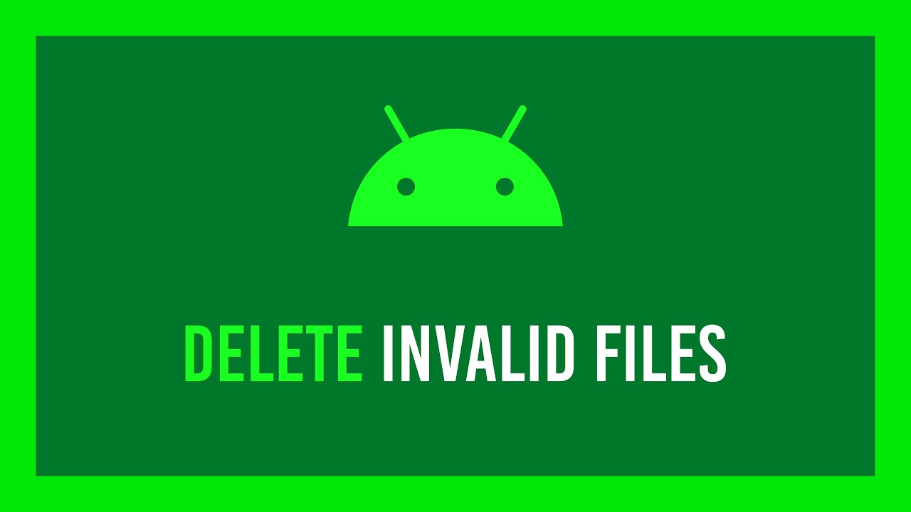 Android: Как удалить битые файлы | Не удаётся удалить? Файлы размером 0 байт?