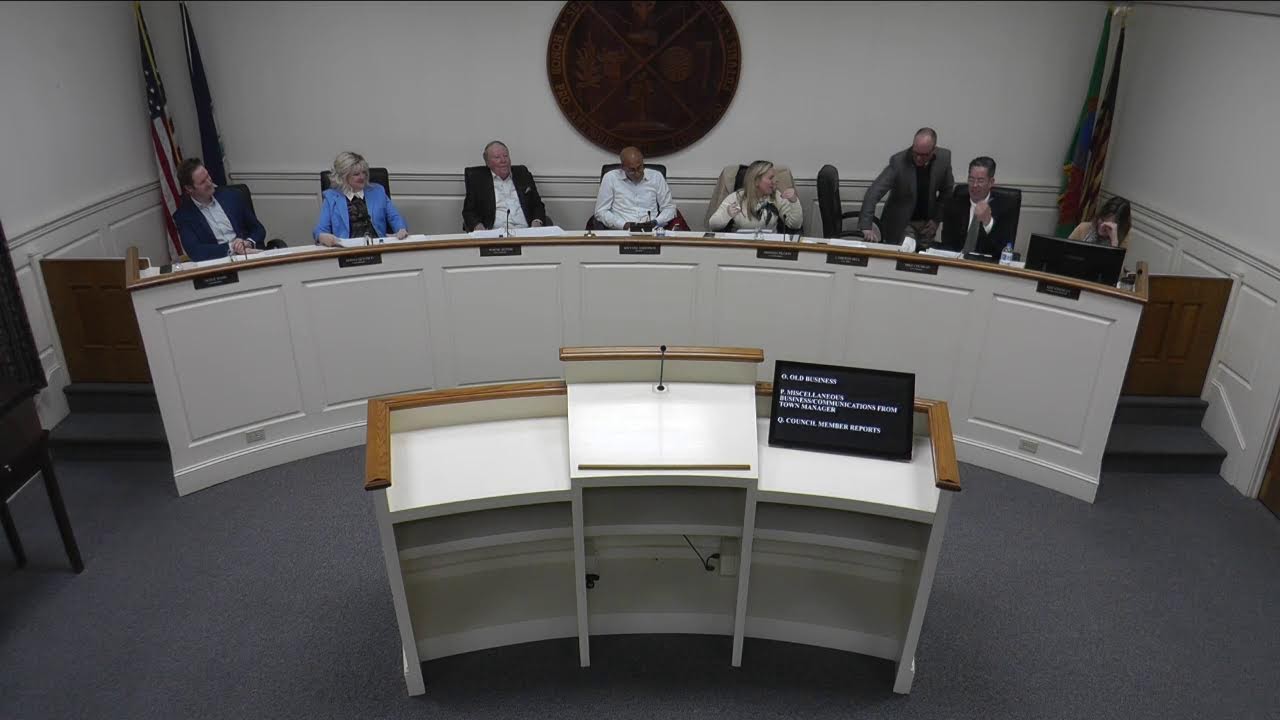 Town Council Meeting - January 5, 2026