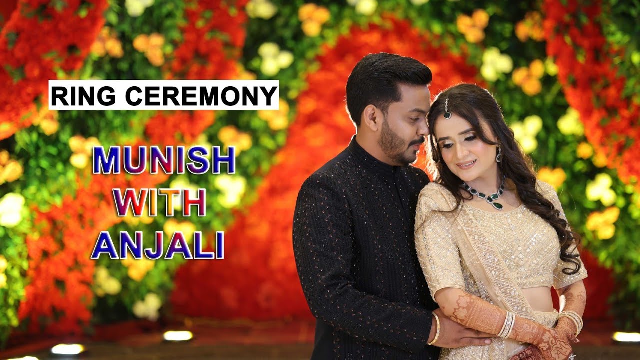 Munish & Anjali Ring 💍 ceremony highlight by Yadwinder photography samana 98151-65411 