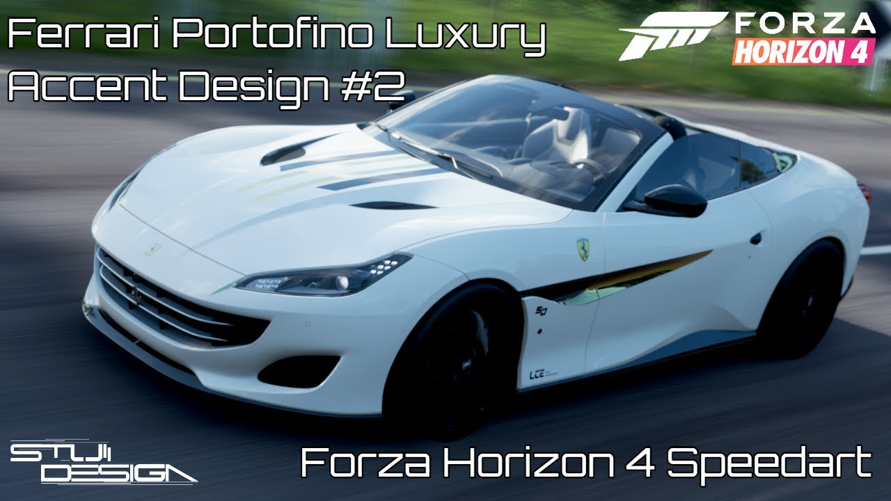 Ferrari Portofino Luxury Accent Design #2 - Forza Horizon 4 Design | Speedart