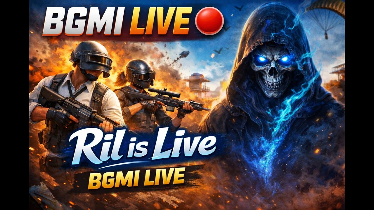 RIL Is Live | Squad Wipe Gameplay | BGMI LIVE | RUSH GAMEPLAY