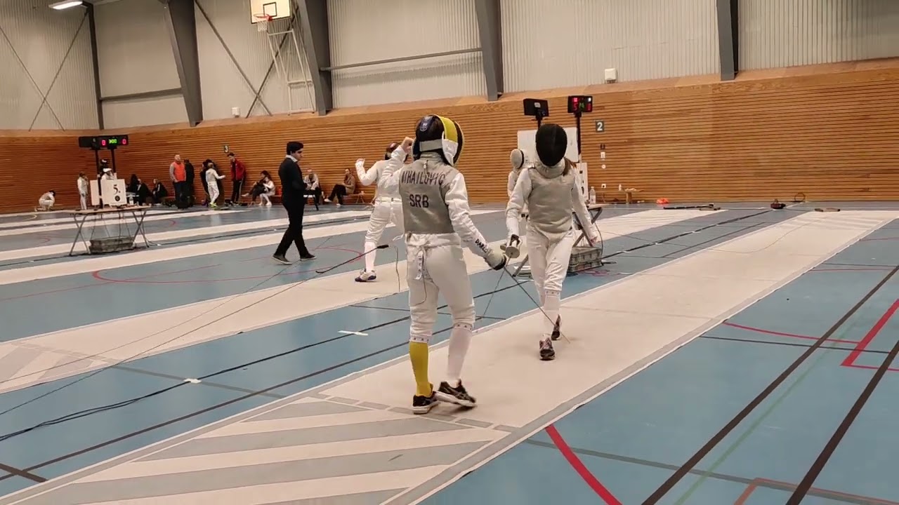 S:t Erikscupen 2022, Foil U13, 1/4 Finals