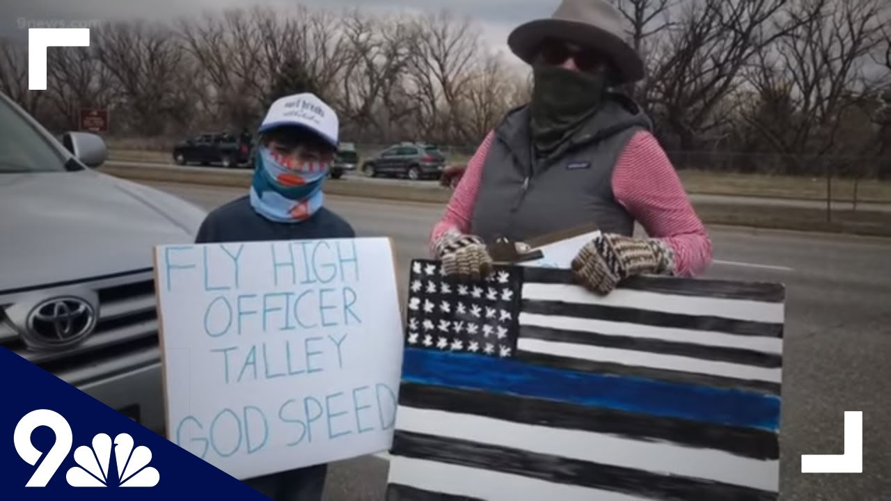 Fallen Boulder Officer Eric Talley honored in procession