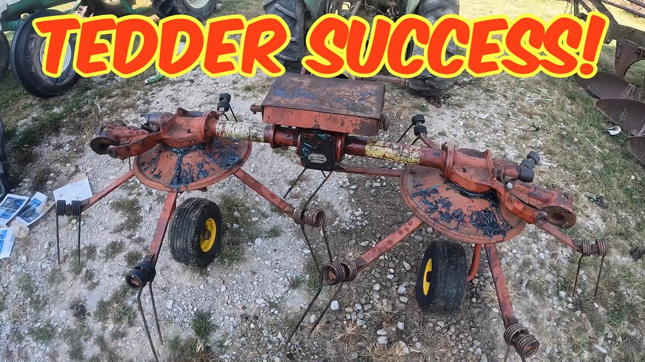 TEDDER SUCCESS! New Holland 163 Conversion