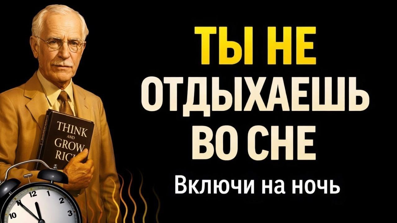🔥 ВКЛЮЧИ ПЕРЕД СНОМ — ЭТИ 2 ЧАСА ПЕРЕПРОГРАММИРУЮТ ТВОЁ МЫШЛЕНИЕ | Наполеон Хилл