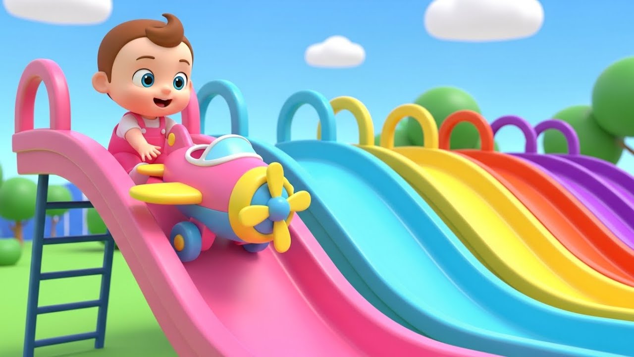 Baby Learns Colors with Airplanes | Colors Song | Cartoon for Kids | Nursery Rhymes & Kids Songs