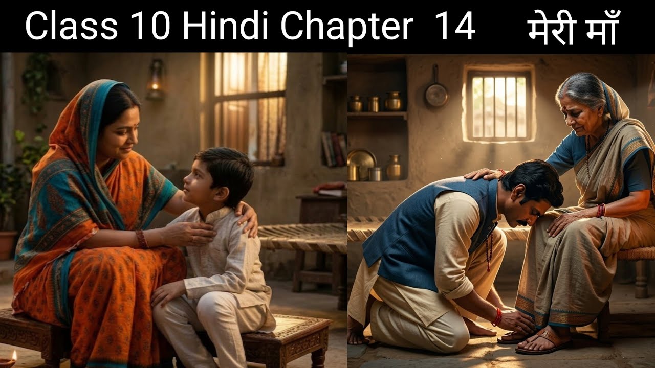 Class 10 Hindi Chapter 14 | Meri Maa | Class 10 Hindi Chapter 14 Meri Maa | मेरी माँ