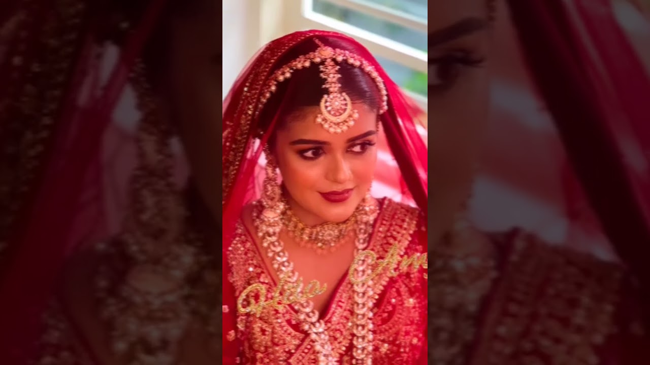 Asla marley❤️Amju #weddinghighlight #nikkah #shortvideo