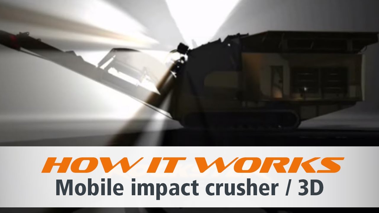 Rockster Impact crusher / Prallbrecher Animation