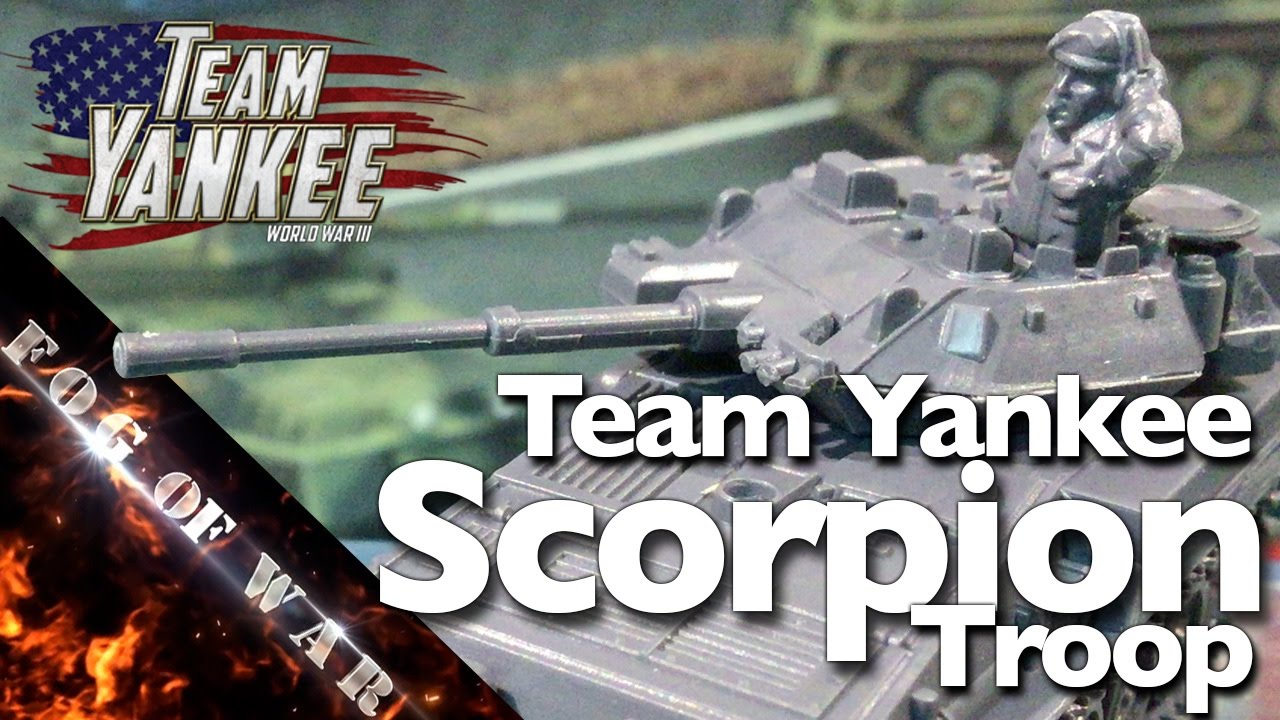 Review | Battlefront Scorpion Scimitar Troop 1/100 (15mm) | Team Yankee