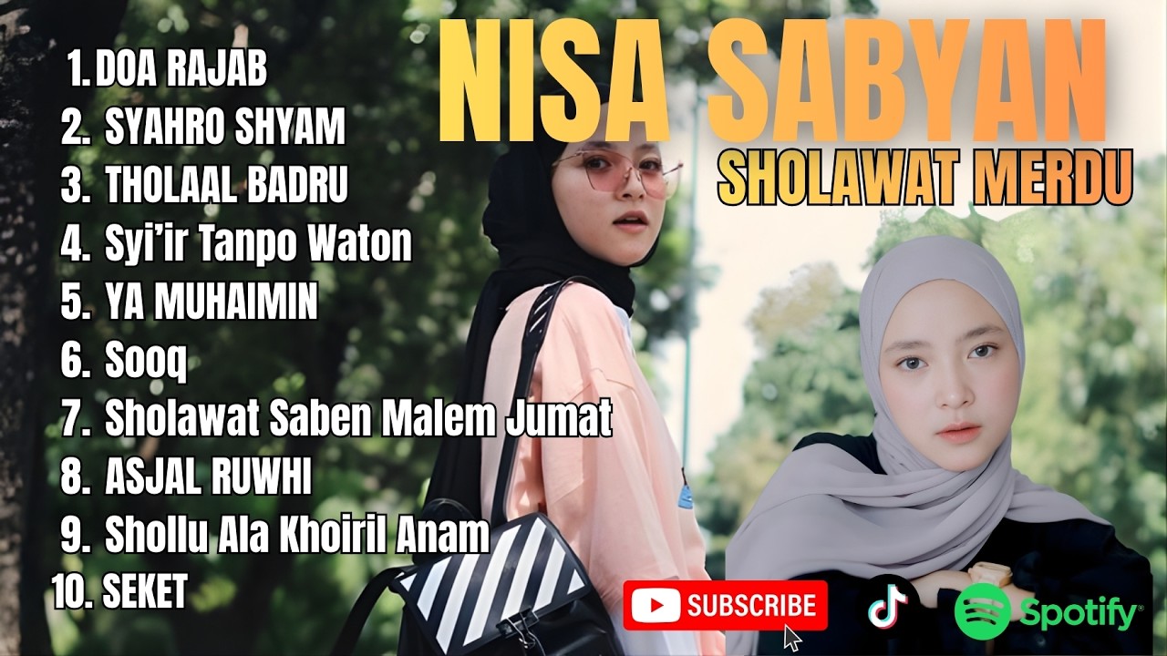 Nissa Sabyan 2026 Album Sholawat Nabi Terindah Penyejuk Jiwa