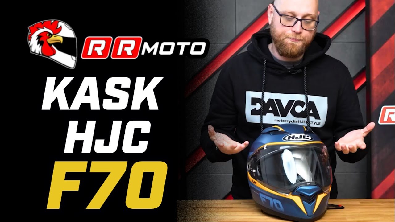 HJC F70 - integralny kask z blendą