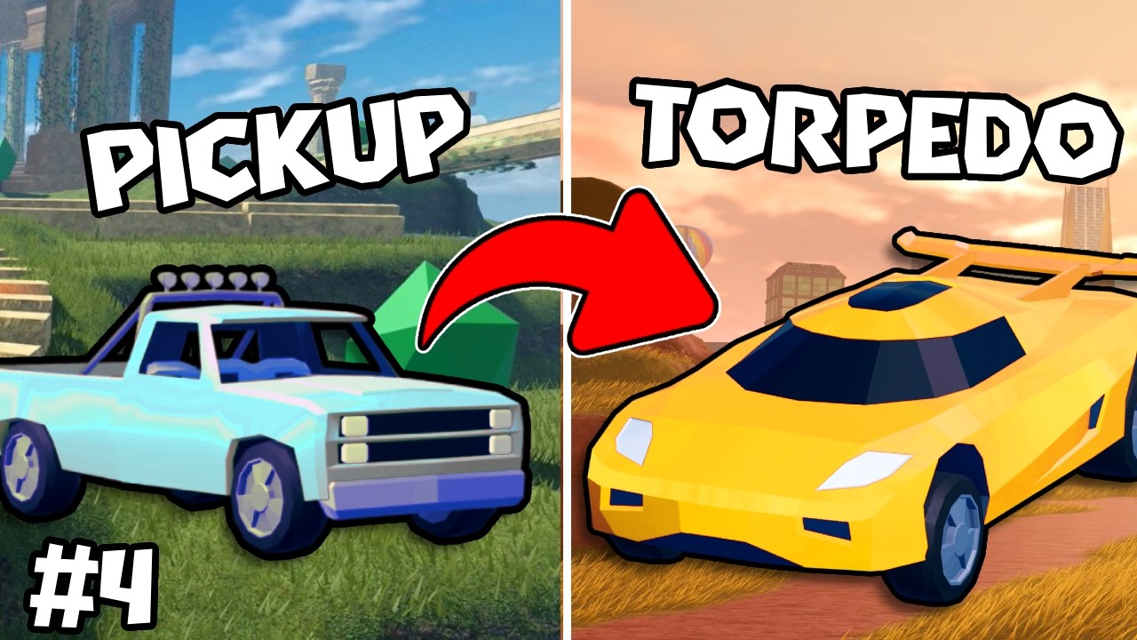 Trading from Pickup to Torpedo in Roblox Jailbreak | Part 4