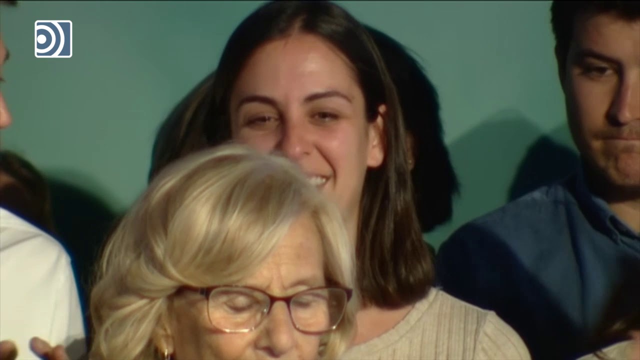 Carmena comparece tras la derrota en las elecciones