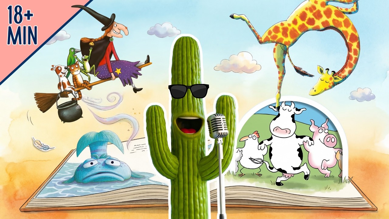18 Minutes of Children's Book Songs | Animated Kids Songs | Read A Songs