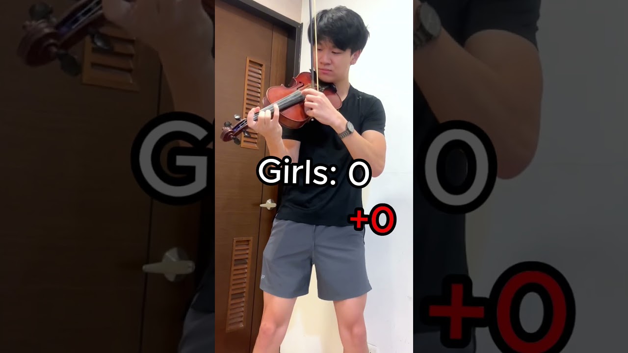 Playing a note for every girl I&rsquo;ve pulled #violin #paganini #classicalmusic
