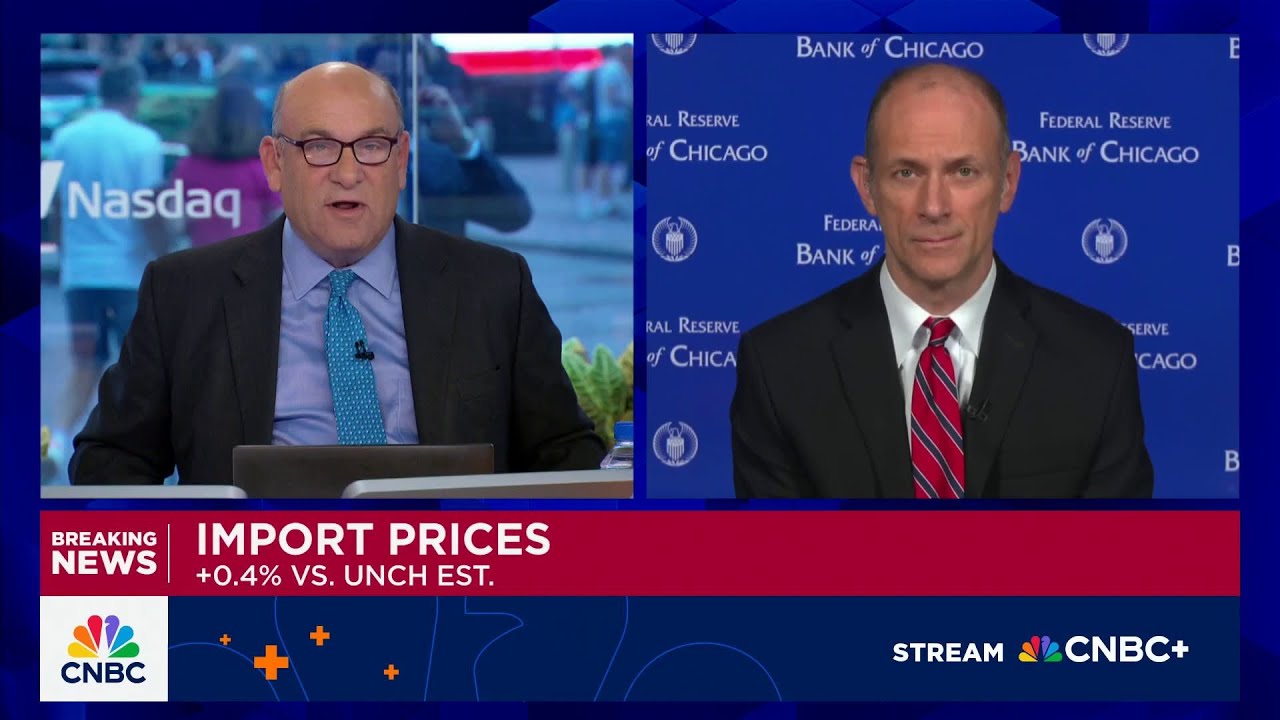 Watch CNBC's full interview with Chicago Fed President Austan Goolsbee