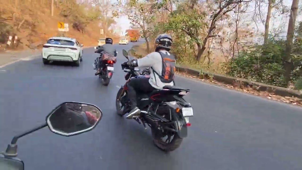 Mumbai to Pune tour on bike(scooty) vlog 🤩😵‍💫 MUST WATCH 👀 #VLOG24 