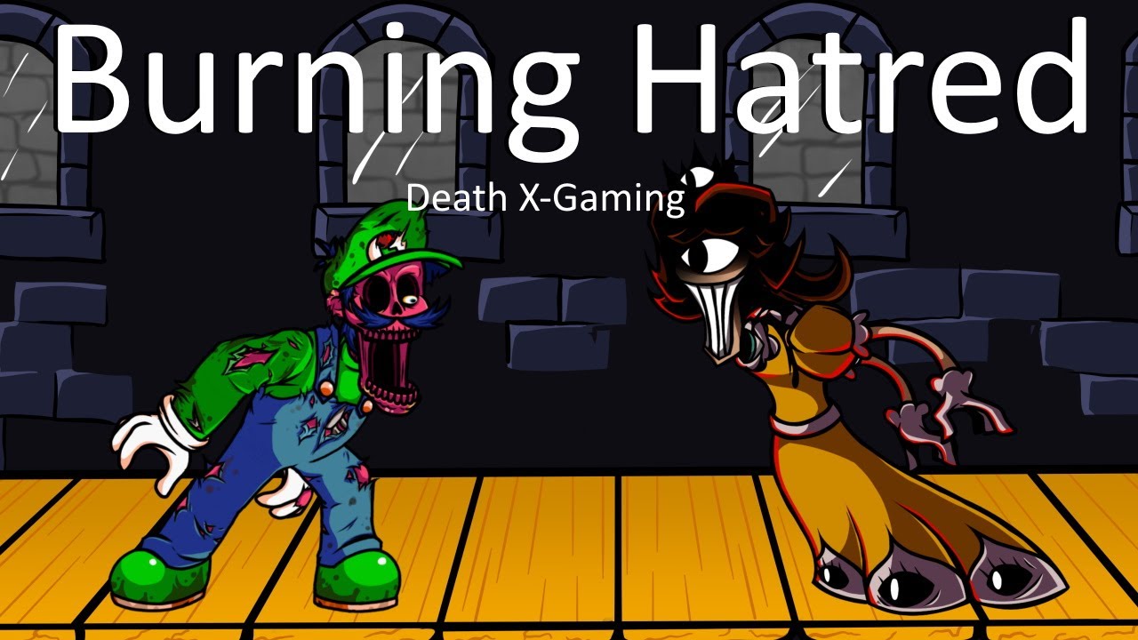 Friday Night Funkin' - Burning Hatred But It's IHY Luigi Vs Daisy.EYE (My Cover) FNF MODS