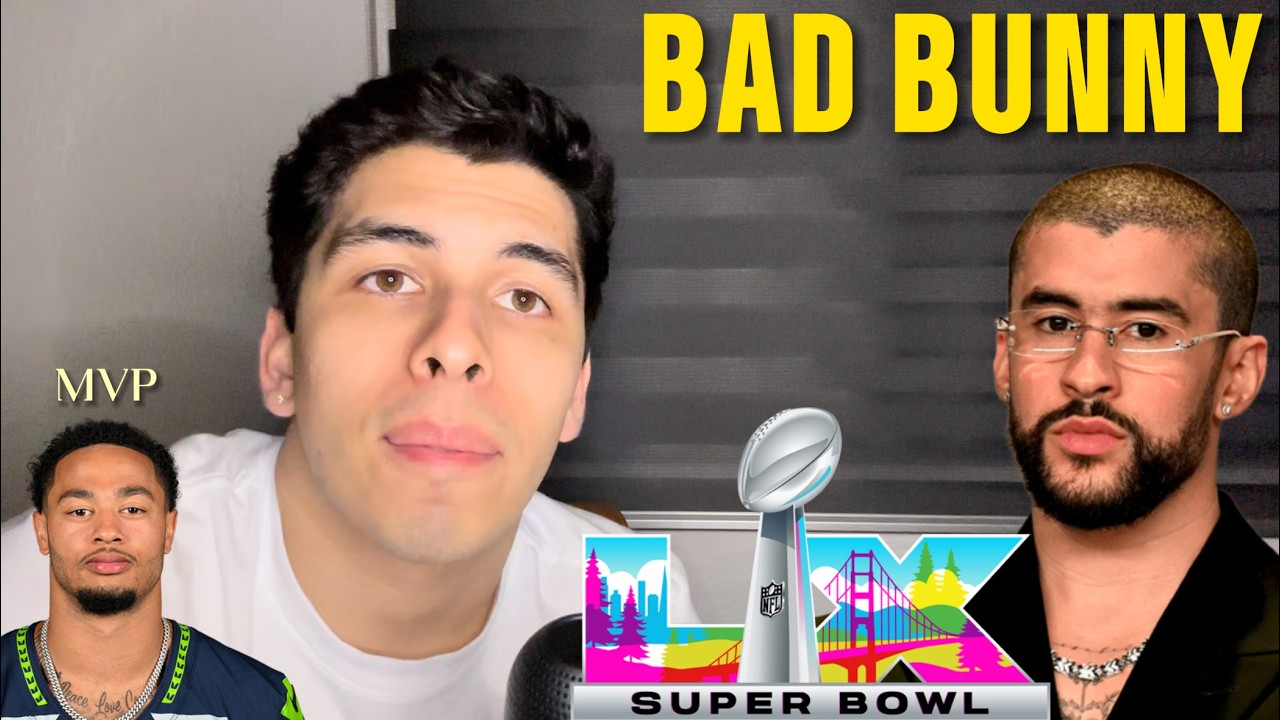 Hablando del Super Bowl en mi video de Bad Bunny